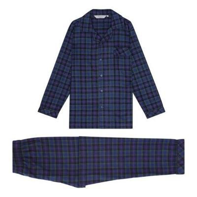 Ambassador Ambassador Oslo Navy Green Heren Pyjama 9-15-M