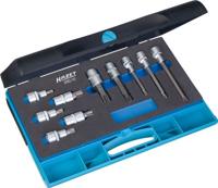 HAZET Dopsleutelbitset 990/10 - 1/2 inch (12,5 mm) vierkant hol - Binnenveeltandprofiel XZN - 10-delig - M8 - M18 - thumbnail