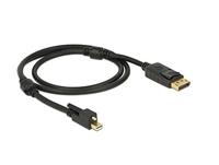 Delock 84877 Kabel DisplayPort 1.2 male > DisplayPort male 4K 2 m - thumbnail