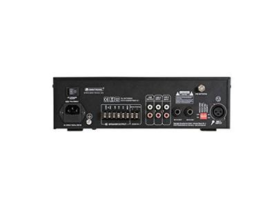 Omnitronic CPE-40P ELA PA-versterker 40 W 4-kanaals 1 zone