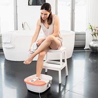 Medisana FS 883 Foot Spa voetenbad/relaxapparaat 80 W Oranje, Wit - thumbnail