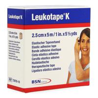 Leukotape K Kleefwindel Elast Huid 2,5cmx5m 1 - thumbnail