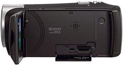 Sony HDRCX405B.CEN Full HD Camcorder (30x Optische Zoom, 60x Helder Beeld, Groothoek met 26,8 mm, Optical Steady Shot) met Intelligent Active Mode Onbewogen Opnames, Zwart