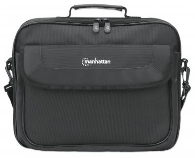 Manhattan Cambridge Clamshell Laptoptas Geschikt voor max. (laptop): 35,8 cm (14,1) Zwart - thumbnail