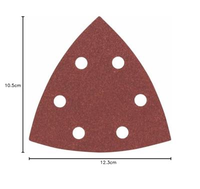 Bosch Accessoires Schuurblad 93mm, 25 stuks korrel 120 - 2608605602