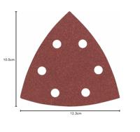 Bosch Accessoires Schuurblad 93mm, 25 stuks korrel 120 - 2608605602 - thumbnail