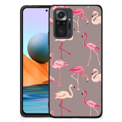 Xiaomi Redmi Note 10 Pro Dierenprint Telefoonhoesje Flamingo Xiaomi Redmi Note 10 Pro Dierenprint Telefoonhoesje Flamingo