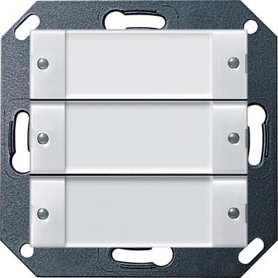 Gira Deurcommunicatie AUDIO, Systeem 55/E22 drukknop 3-voudig, kunststof, zuiver