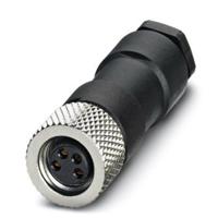Phoenix Contact 1681185 Sensor/actuator connector, niet geassembleerd M8 Aantal polen (sensoren): 4 Bus, recht 1 stuk(s) Piece - thumbnail