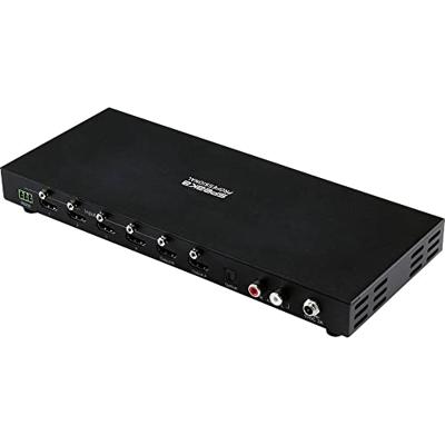 SpeaKa Professional 4 x 2 poorten HDMI-switch Met audiopoorten 3840 x 2160 Mpix Zwart SpeaKa Professional 4 x 2 poorten HDMI-switch Met audiopoorten 3840 x 2160 Mpix Zwart