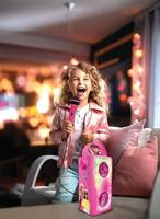 Krachtige Barbie oplichtende Bluetooth-luidspreker met microfoon - thumbnail