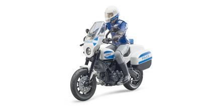 bruder bworld Scrambler Ducati Politiemotor modelvoertuig bruder bworld Scrambler Ducati Politiemotor modelvoertuig