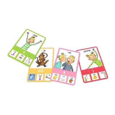 De Zoete Zusjes letterkwartet (Kaartspellen)