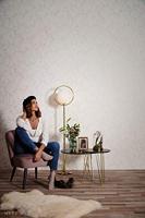 Livingwalls Metropolitan Stories paars behang | 368961 - thumbnail