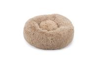 Beeztees Yali - hondenbed - pluche - beige - diam. 50 cm - thumbnail