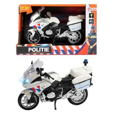 Toi-Toys Politiemotor nederlands met licht en geluid