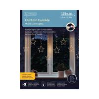 Lichtgordijn sterren 156LED 120x60cm - thumbnail