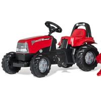 Rolly Toys rollykid Case traptrekker met aanhanger - thumbnail