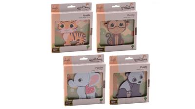 Jouéco the wildies family puzzel 4 ass