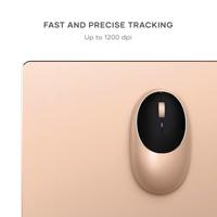 Satechi M1 Muis Bluetooth Optisch Goud 1200 dpi - thumbnail