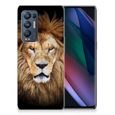 OPPO Find X3 Neo | TPU Hoesje | Leeuw