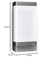 Steinel 068714 LED AUSSENLEUCHTE L 271 DIGI C ANT LED-buitenlamp (wand) LED LED vast ingebouwd 6.6 W Antraciet - thumbnail