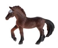 Toi Toys Horses Pro paard bruin 6 cm - thumbnail
