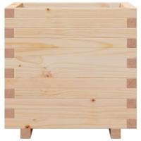 Plantenbak 50x50x49,5 cm massief grenenhout - thumbnail