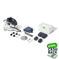 Festool KSC 60 EB 5,0 I-Plus Accu Afkortzaag KAPEX 216mm 18V 5.0Ah - 577954 - thumbnail