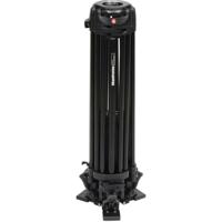 Manfrotto MVH502A, 546GB-1 professioneel vloeibaar videosysteem met aluminium statief en grondverspreider (zwart) - thumbnail
