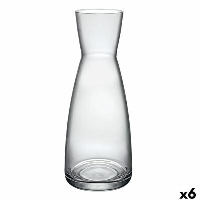 Bormioli Rocco Karaffen Ypsilon - Transparant - 1 liter - 6 stuks