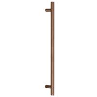 Handvatten 5 st 320 mm roestvrij staal bronskleurig - thumbnail
