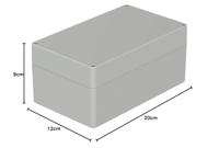 Bopla EUROMAS M 237 VO 02237094 Industriële behuizing 200 x 120 x 90 Polycarbonaat (V0) Grijs-wit (RAL 7035) 1 stuk(s) - thumbnail