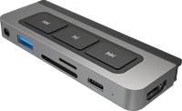 Hyper HyperDrive Media 6-in-1 USB-C Hub for iPad Pro/Air - thumbnail