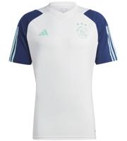 Ajax Trainingsshirt Senior Wit 2023/2024 - Maat S - Kleur: WitBlauwRoze | Soccerfanshop - thumbnail