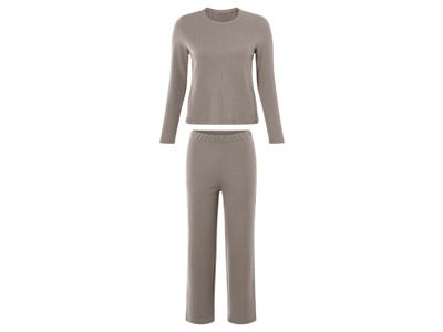 esmara Dames pyjama (Beige, XS (32/34))