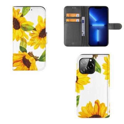 Hoesje voor iPhone 13 Pro Zonnebloemen