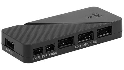 Aerocool PGS H66F RGB Control Hub Zwart