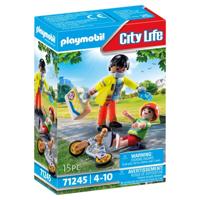 71245 Playmobil City Verpleegkundige met Patiënt - thumbnail