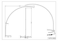 Trio Design booglampShanghai wit - 427511801 - thumbnail