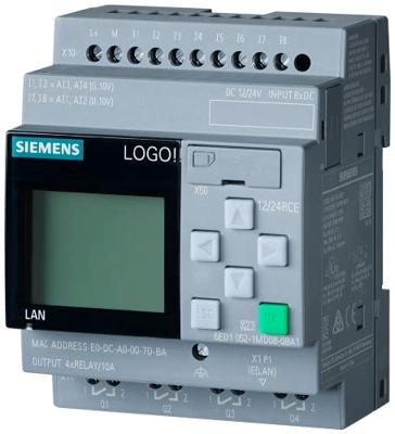 Siemens 6ED1052-1MD08-0BA2 PLC-aansturingsmodule 12 V/DC, 24 V/DC Siemens 6ED1052-1MD08-0BA2 PLC-aansturingsmodule 12 V/DC, 24 V/DC