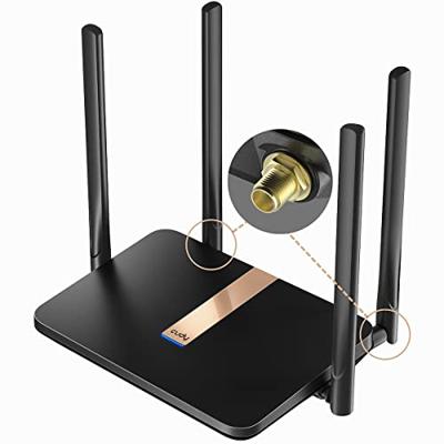Cudy LT500D draadloze router Fast Ethernet Dual-band (2.4 GHz / 5 GHz) 4G Zwart - thumbnail