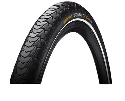 Continental contact plus - stadsfietsband 28x1.60 - draadband - zwart - thumbnail