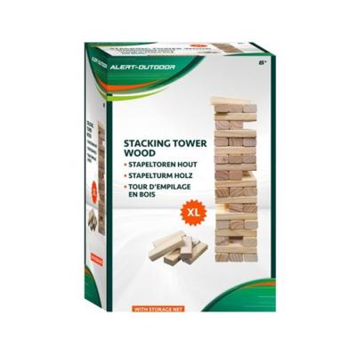 Stapeltoren XL Outdoor Hout Alert Met Handig Opbergnet Stapeltoren XL Outdoor Hout Alert Met Handig Opbergnet