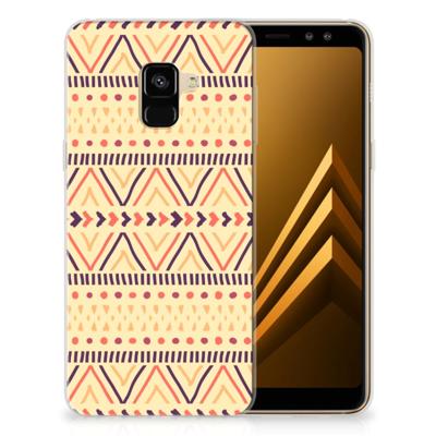 Samsung Galaxy A8 Plus (2018) TPU bumper Aztec Yellow