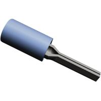 TE Connectivity 165172 Stiftkabelschoen 1 mm² 2.60 mm² Deels geïsoleerd Blauw 1 stuk(s) - thumbnail