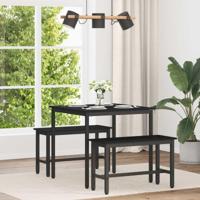 Eettafels 80 x 80 x 75 cm METAAL - thumbnail