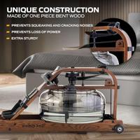Fluid Rower Viking 3 XL Roeitrainer met 10 weerstanden - thumbnail