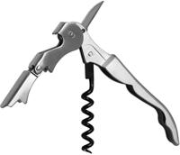 Cookai kurkentrekker 2,3 cm RVS zwart/zilver - thumbnail