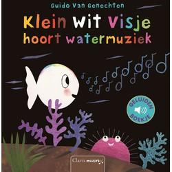 Klein wit visje hoort watermuziek Klein wit visje hoort watermuziek